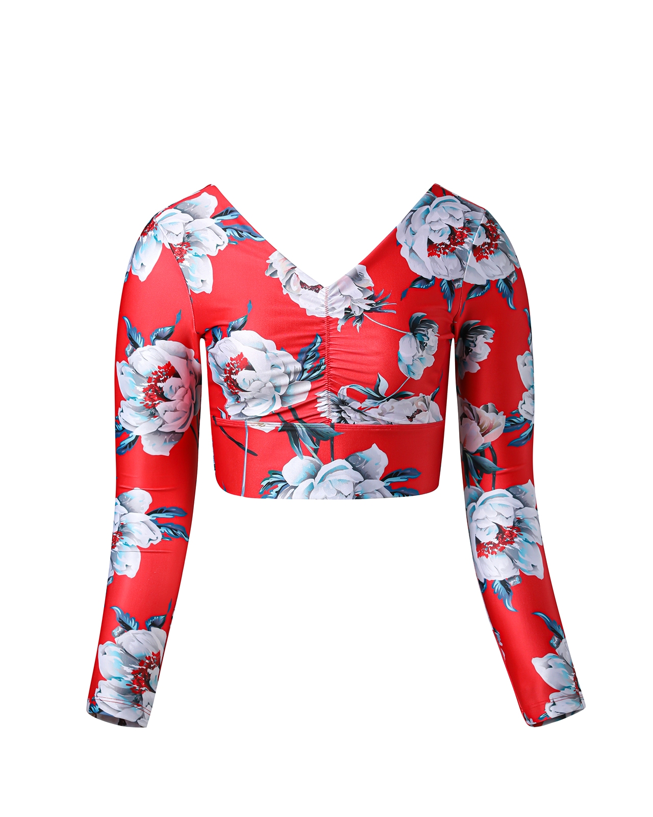 우먼 보니 크롭 래쉬가드