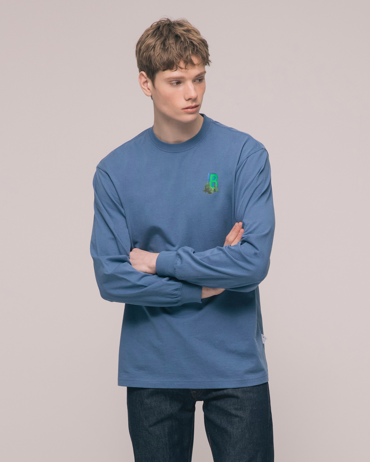 유니섹스 캠프닉 오가닉 롱 슬리브