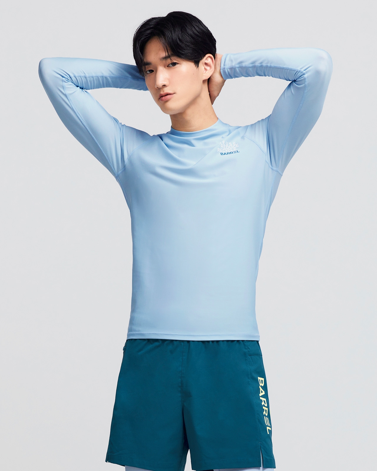 맨 에센셜 래쉬가드