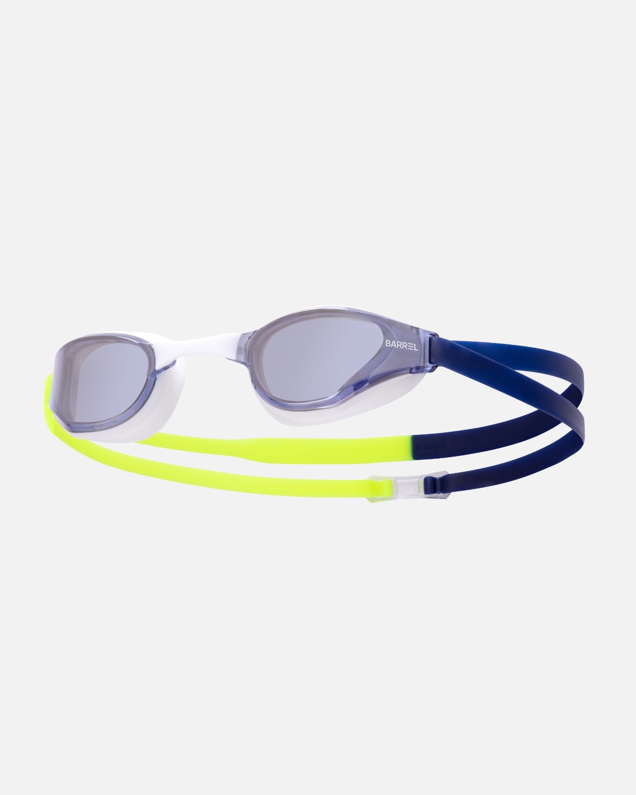 투톤 커브드 미러 스윔 고글