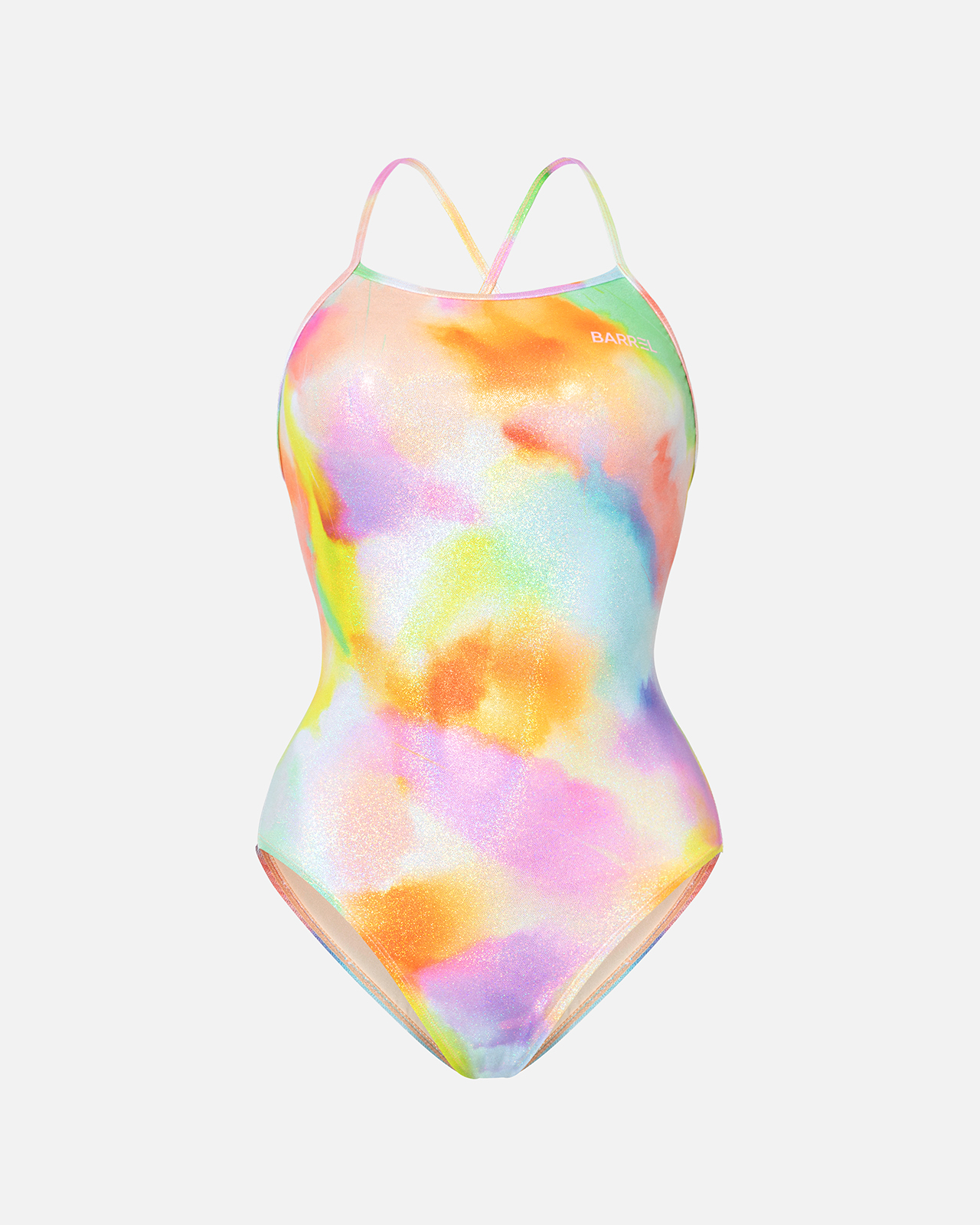 우먼 리플렉션 페더 타이백 수영복