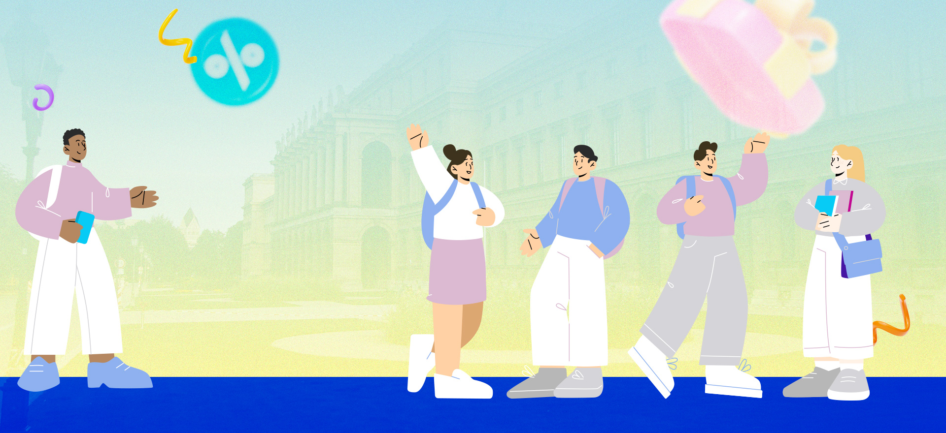 대학생을 위한 특별한 혜택<br>스윔 제품 상시 추가 5% 할인