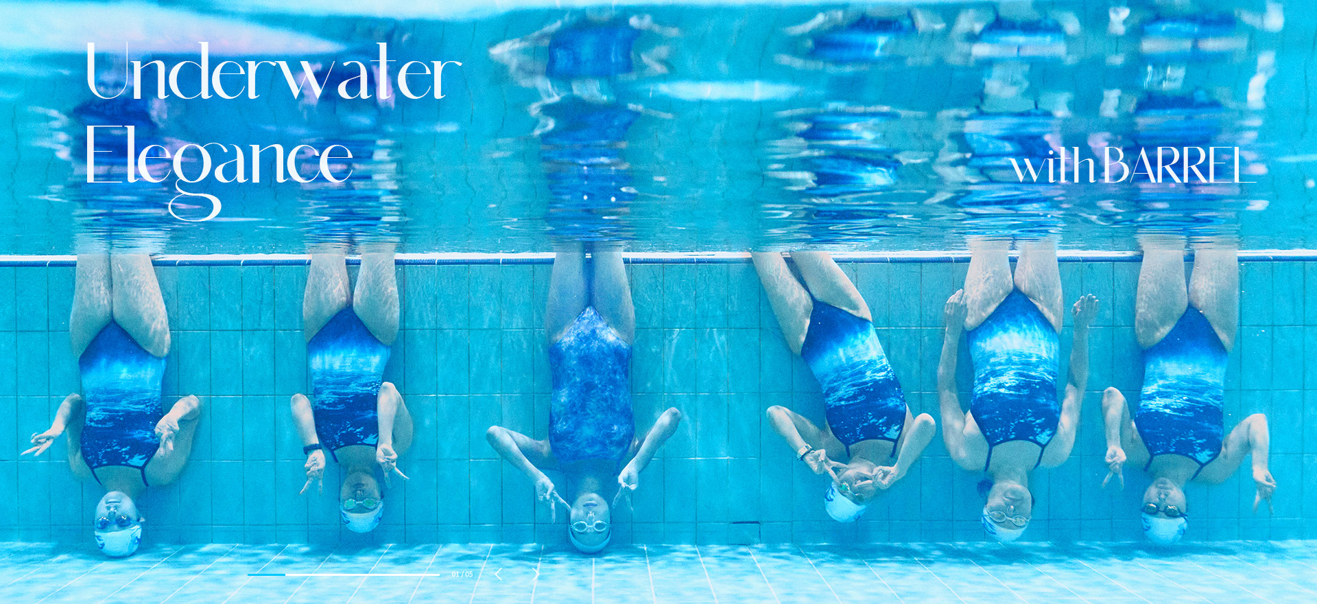 배럴 아티스틱 스위밍 클래스,<br>그 현장 속으로