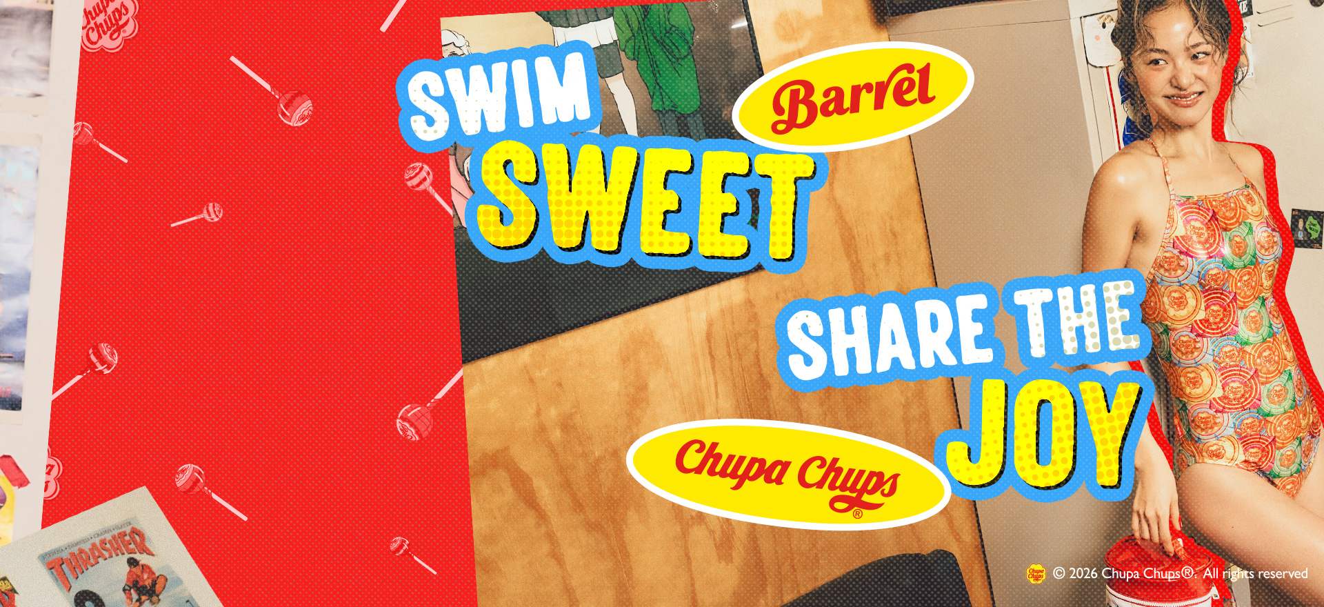 배럴 X 츄파춥스 콜라보레이션 출시<br>공식몰 단독 예약판매 10% OFF