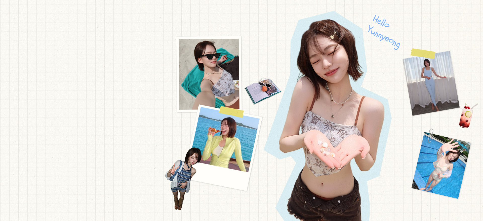 윤녕 PICK!<br>휴양지룩 추천 아이템